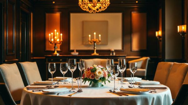 Dégustation exclusive : service de chef privé chez vous