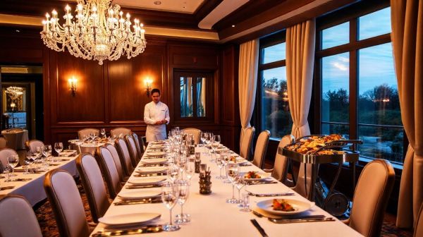 Dégustation exclusive : service de chef privé chez vous